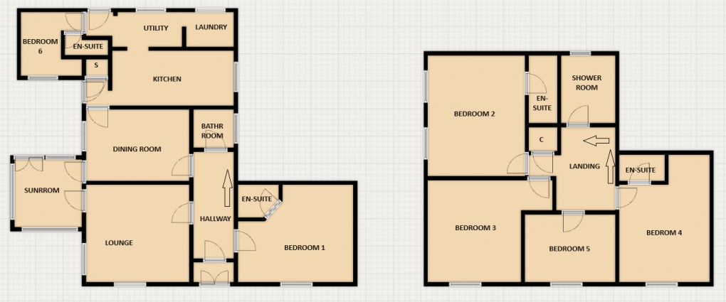 Floorplan for Balnacrive House, Dulnain Bridge, Grantown-on-Spey