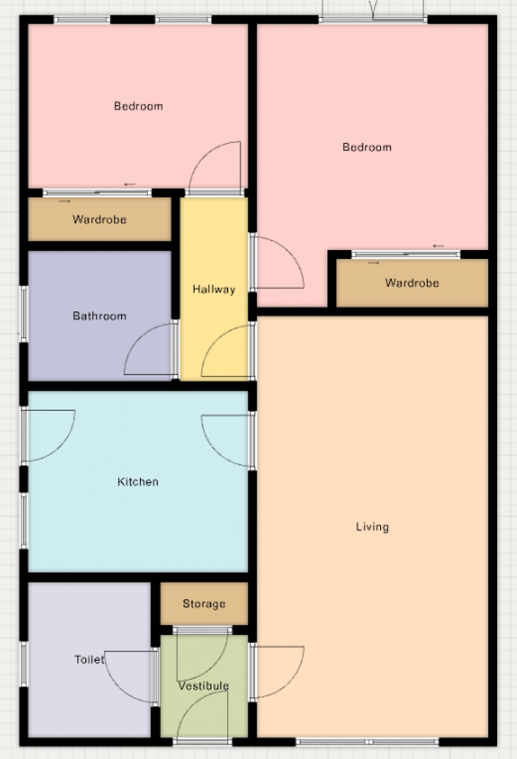Floorplan for 62 Dalnabay, Silverglades, Aviemore