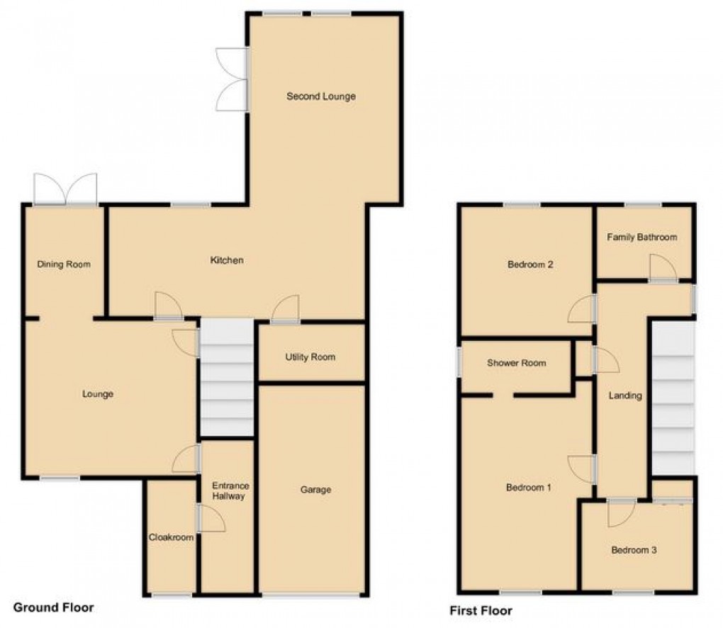 Floorplan for 2 Meall Buidhe, Aviemore