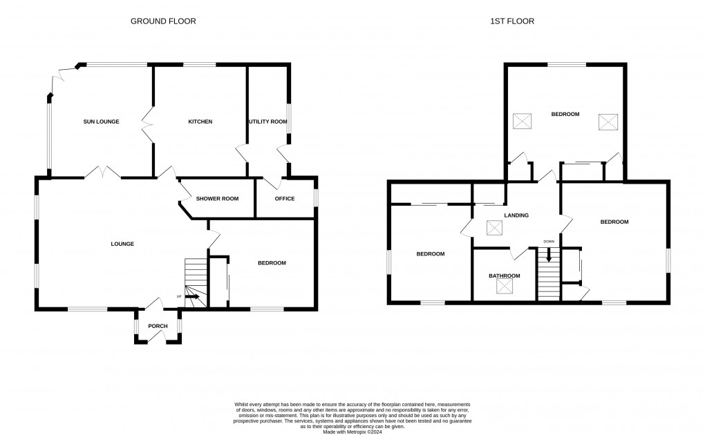 Floorplan for Wild Oak, 12 Dalmore Road, Carrbridge