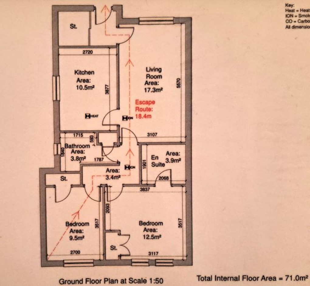 Floorplan for 173 Dalnabay, Silverglades, Aviemore *BACK ON THE MARKET*