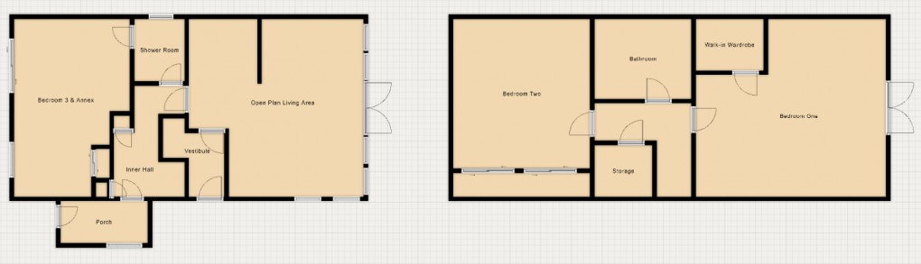 Floorplan for 42 Strathspey Avenue, Aviemore