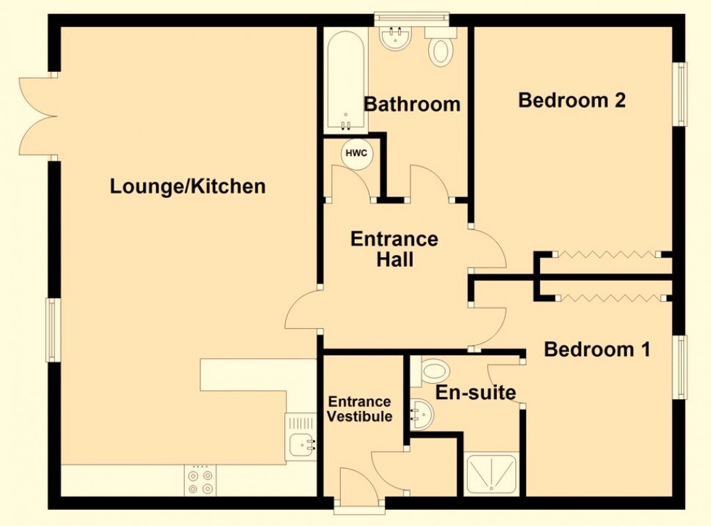 Floorplan for 44 Newlands Road, Aviemore