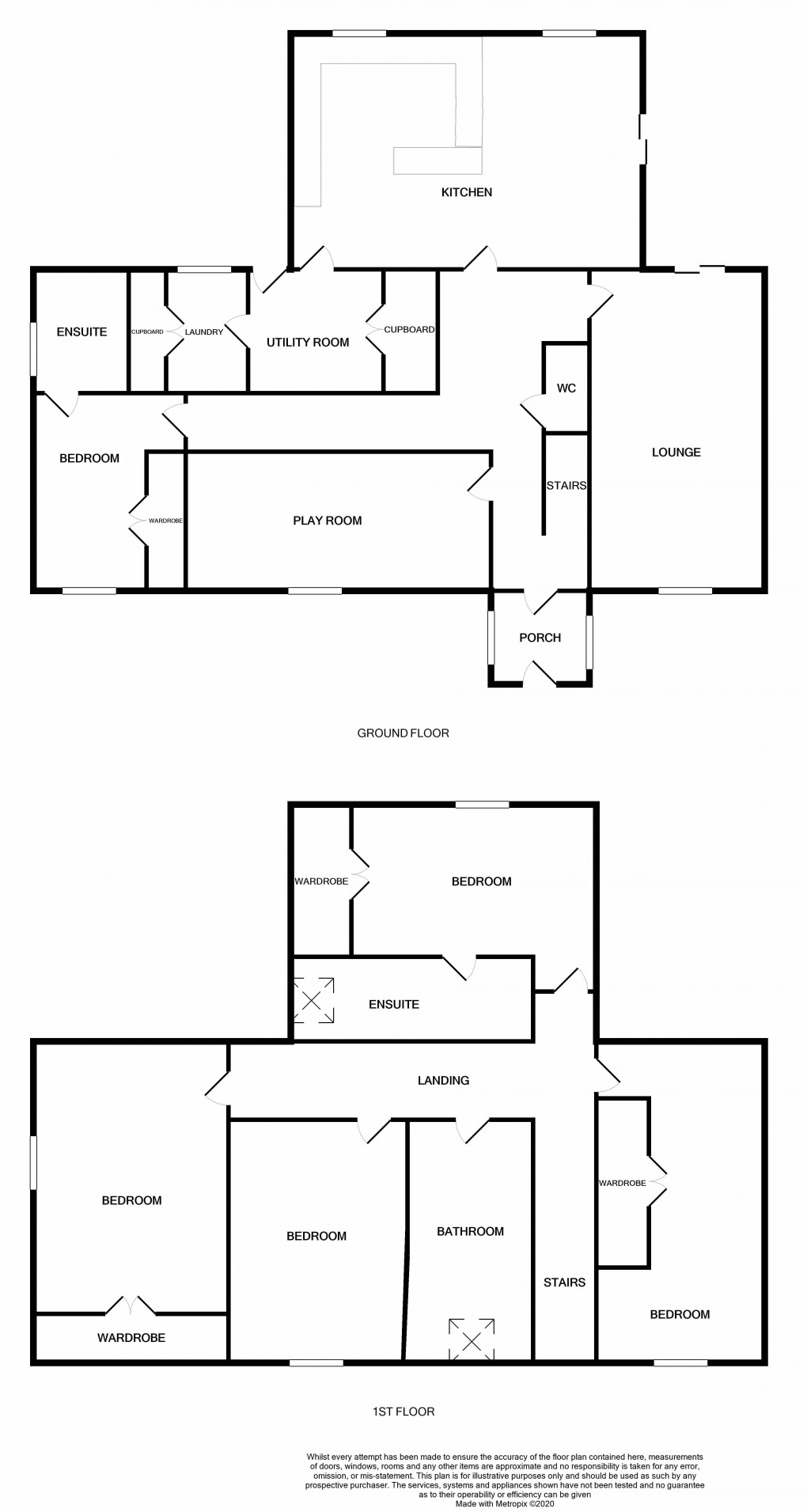 Floorplan for Teaghlach, Strone Road, Newtonmore