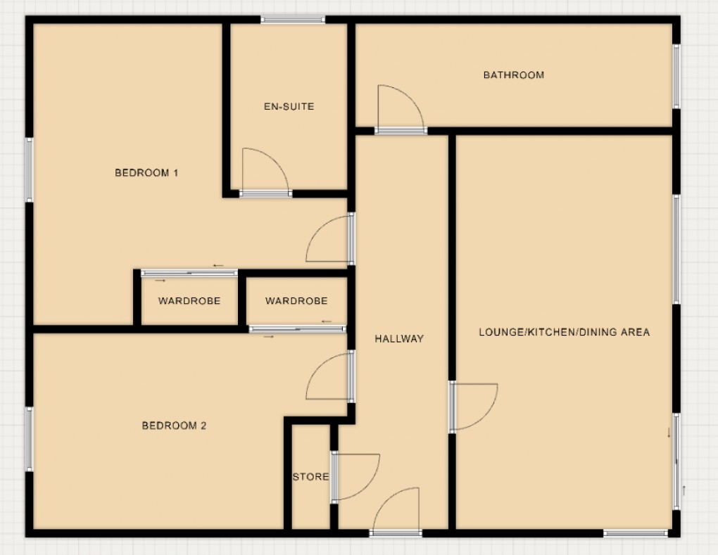 Floorplan for 4 Caledonia Place, Aviemore