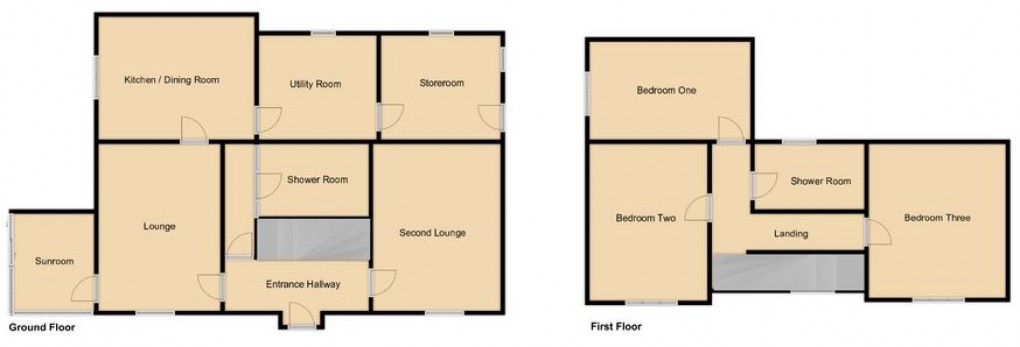 Floorplan for Grogarry, Fort William Road, Newtonmore