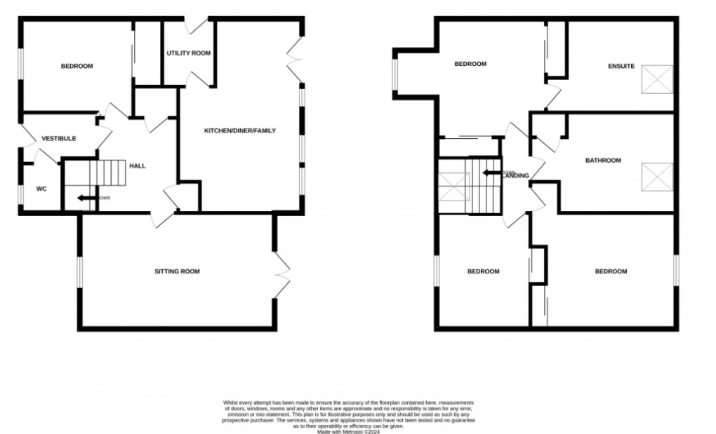 Floorplan for 8 Lodge Lane, High Burnside, Aviemore