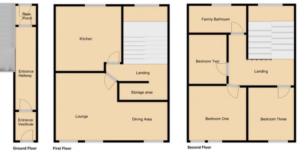 Floorplan for 52 High Street, Kingussie