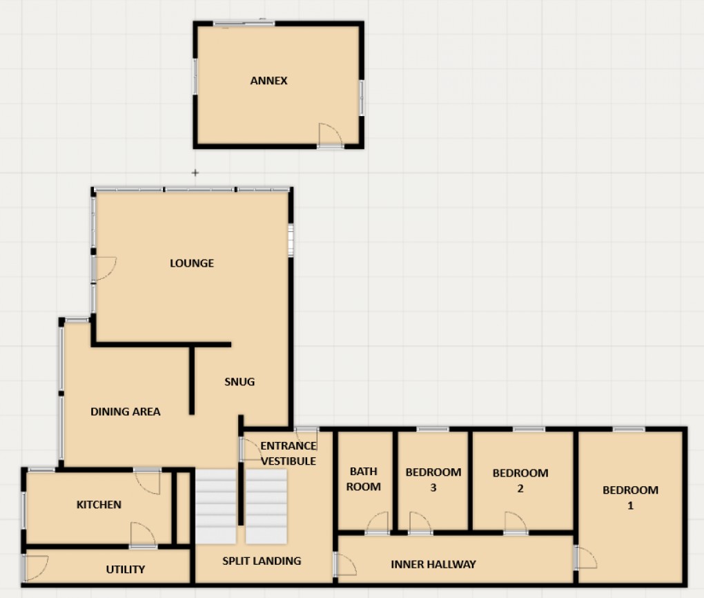 Floorplan for Tigh Tuithe, Feshie Bridge, Kingussie