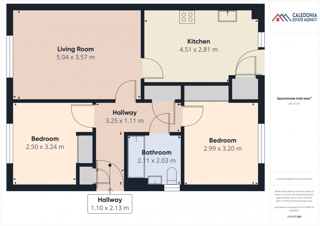 Floorplan for 48 Bynack More, Aviemore