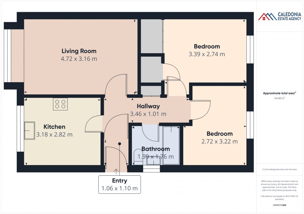 Floorplan for 37 Croila Road, Kingussie