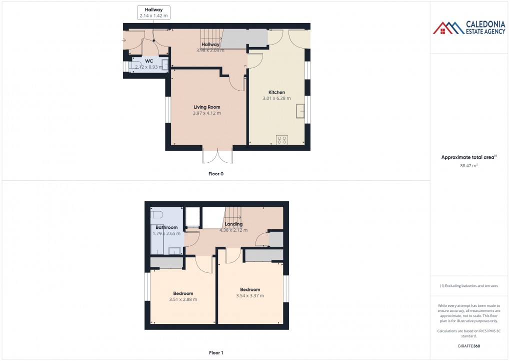 Floorplan for 1 Newlands Road, Aviemore