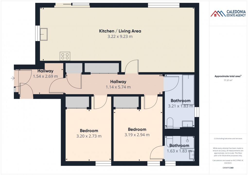 Floorplan for 23 Caledonia Place, Aviemore