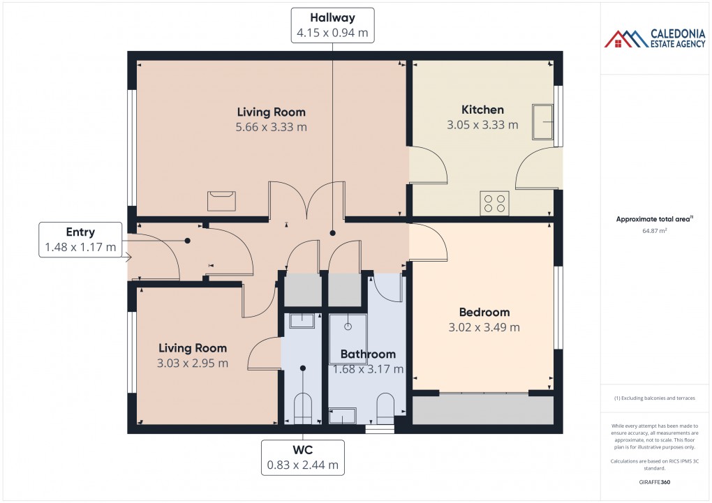 Floorplan for 17 Lockhart Place, Aviemore