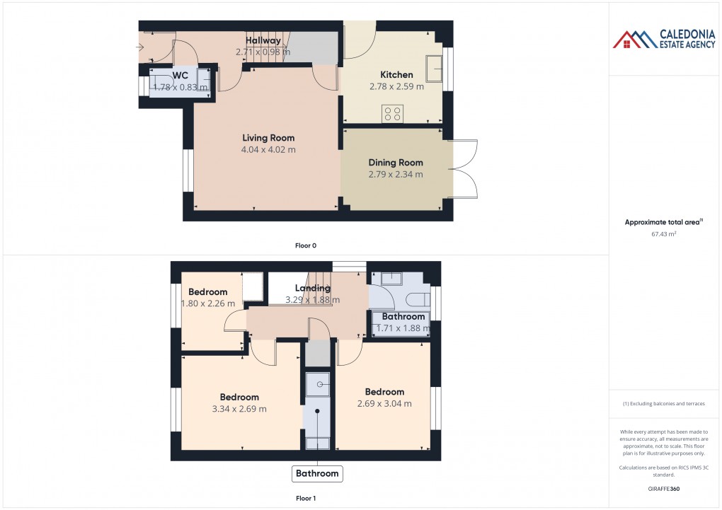 Floorplan for 13 Carn Sleamhainn, Aviemore