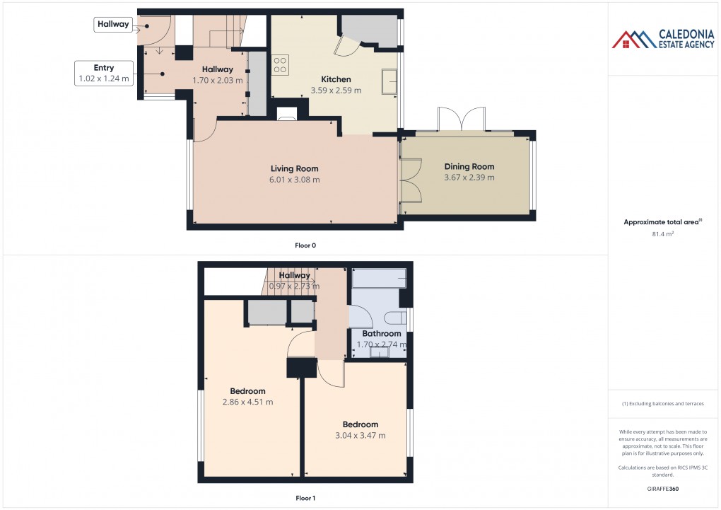 Floorplan for 44 Ellanwood Road, Carrbridge