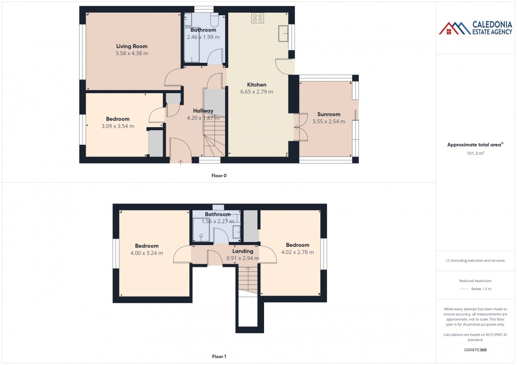 Floorplan for 34 Strathspey Avenue, Aviemore *CLOSING DATE FRIDAY 6th JUNE at 12pm*