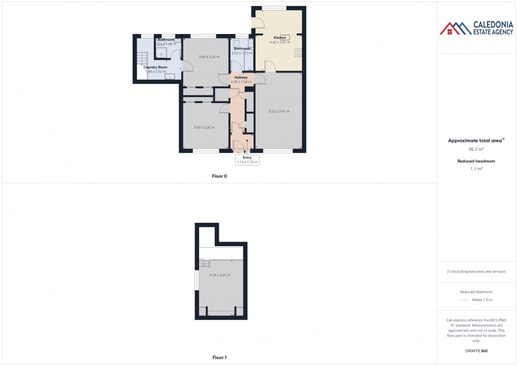 Floorplan for Hillfoot, Insh, Kingussie **CLOSING DATE WEDNESDAY 30th JULY @ 12PM*