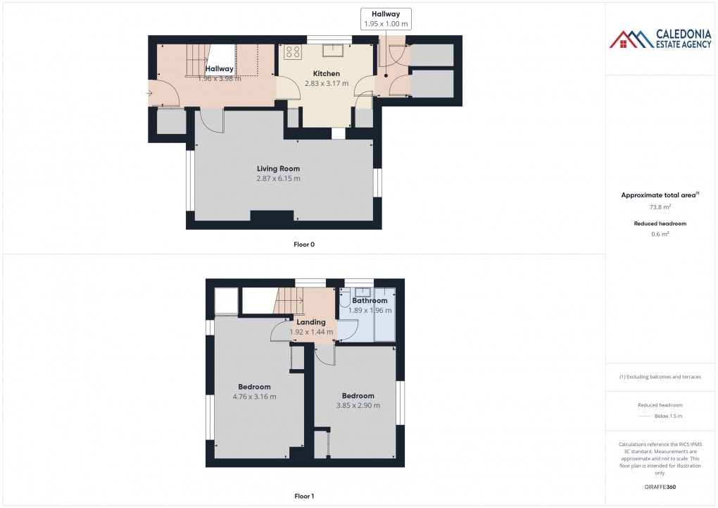Floorplan for 13 Campbell Crescent, Kingussie **CLOSING DATE FRIDAY 5TH SEPTEMBER AT 12PM**