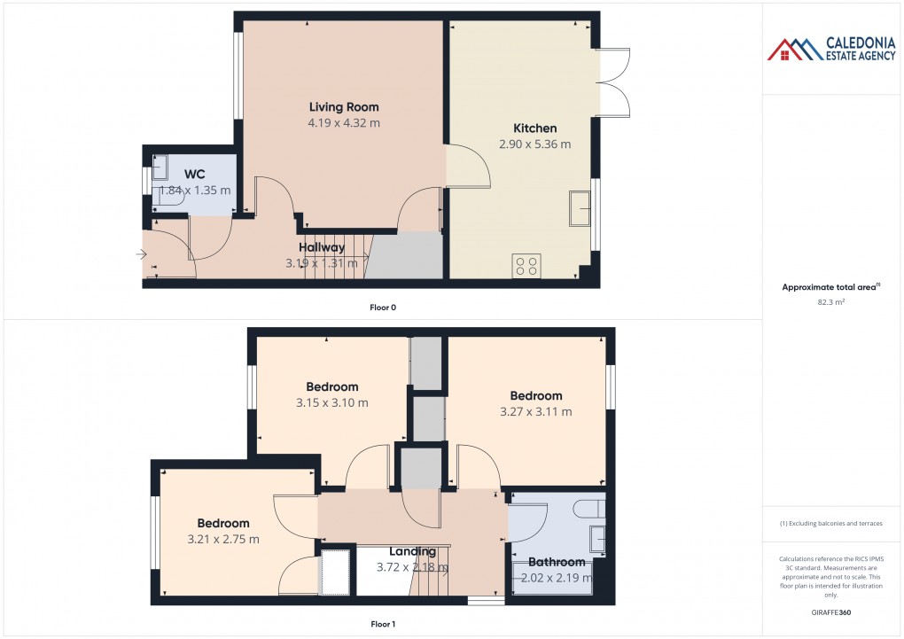 Floorplan for 38 Bynack More, Aviemore