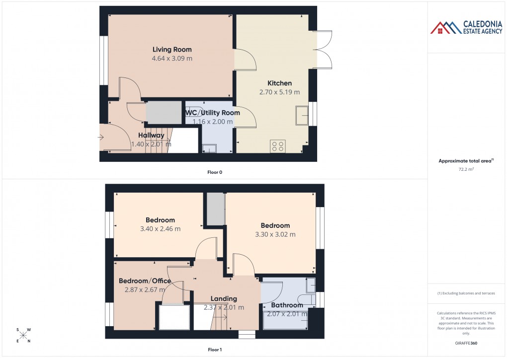 Floorplan for 6 Ben Avon Place, Aviemore