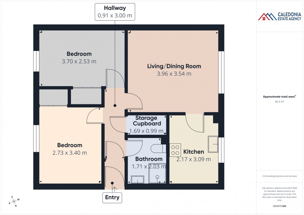 Floorplan for 7 Grampian Court, Aviemore