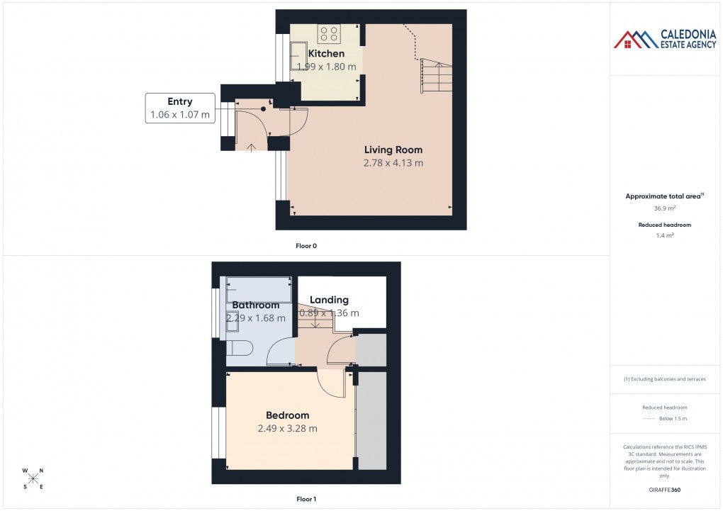 Floorplan for 3 Lockhart Place, Aviemore