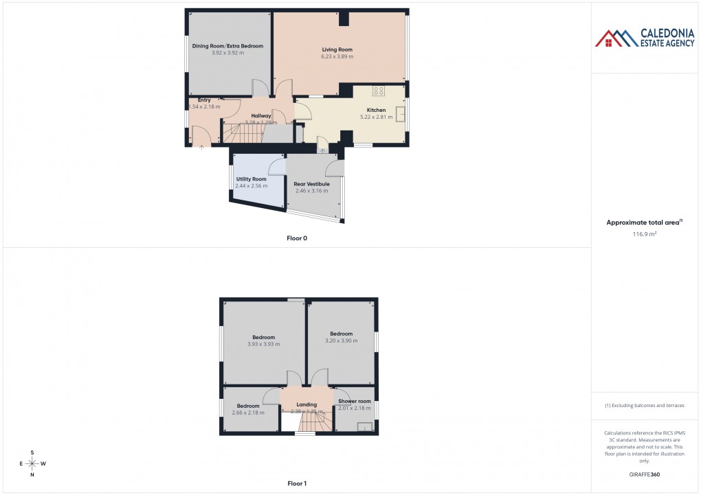 Floorplan for Moraybank, Gynack Road, Kingussie **CLOSING DATE WEDNESDAY 25TH FEBRUARY AT 12PM**