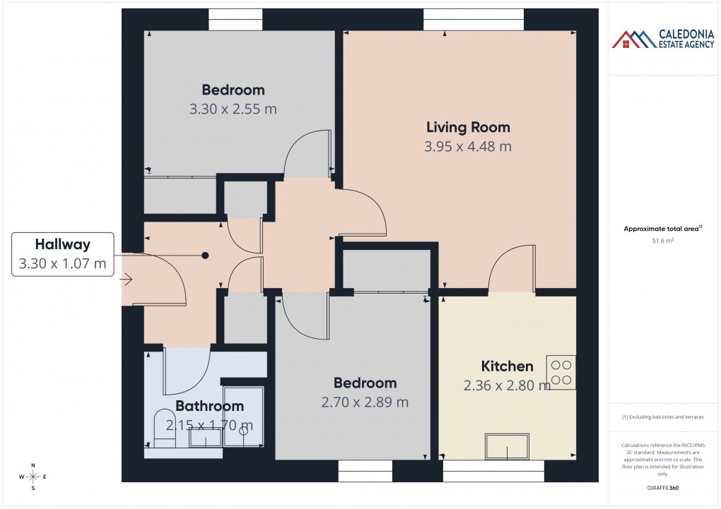 Floorplan for 2 Ruthven Court, Kingussie