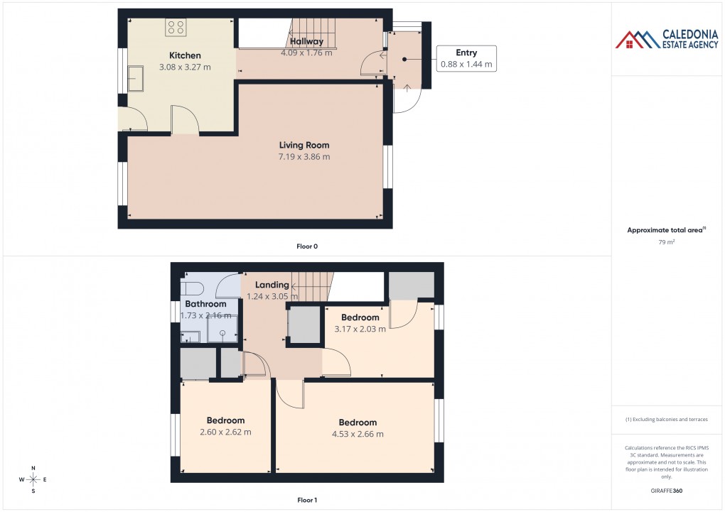 Floorplan for 6 Burnside Place, Aviemore