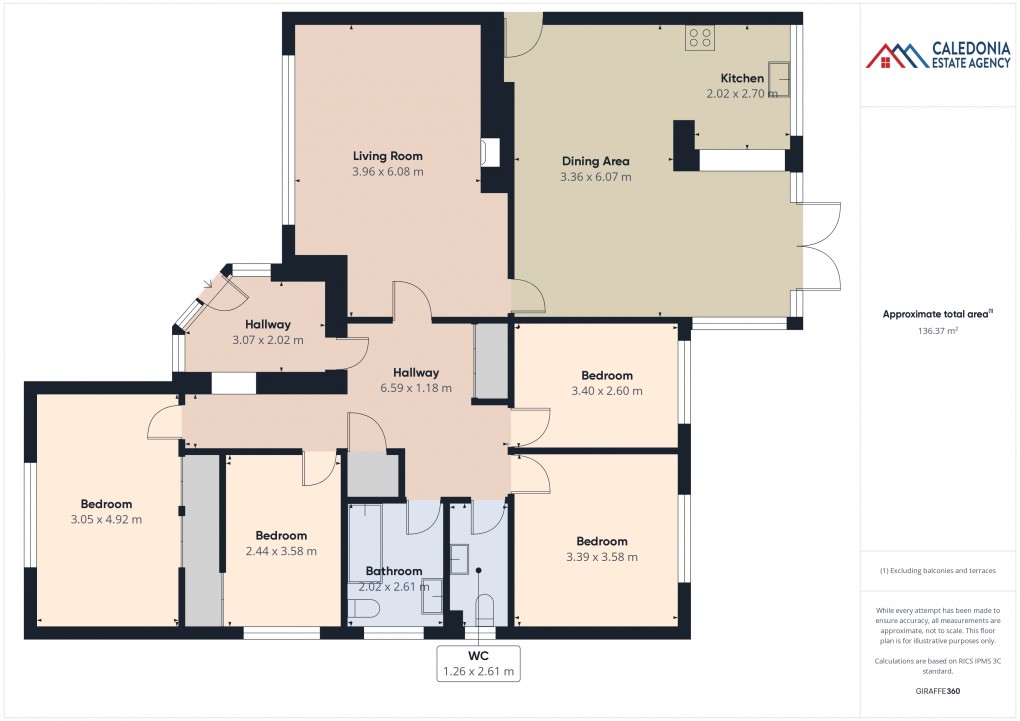 Floorplan for 1 Muirton, Aviemore