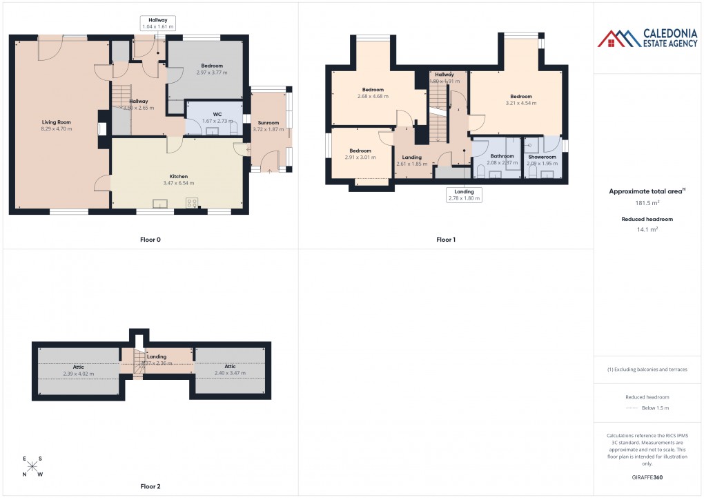 Floorplan for Corrie Mhor, Boat of Garten