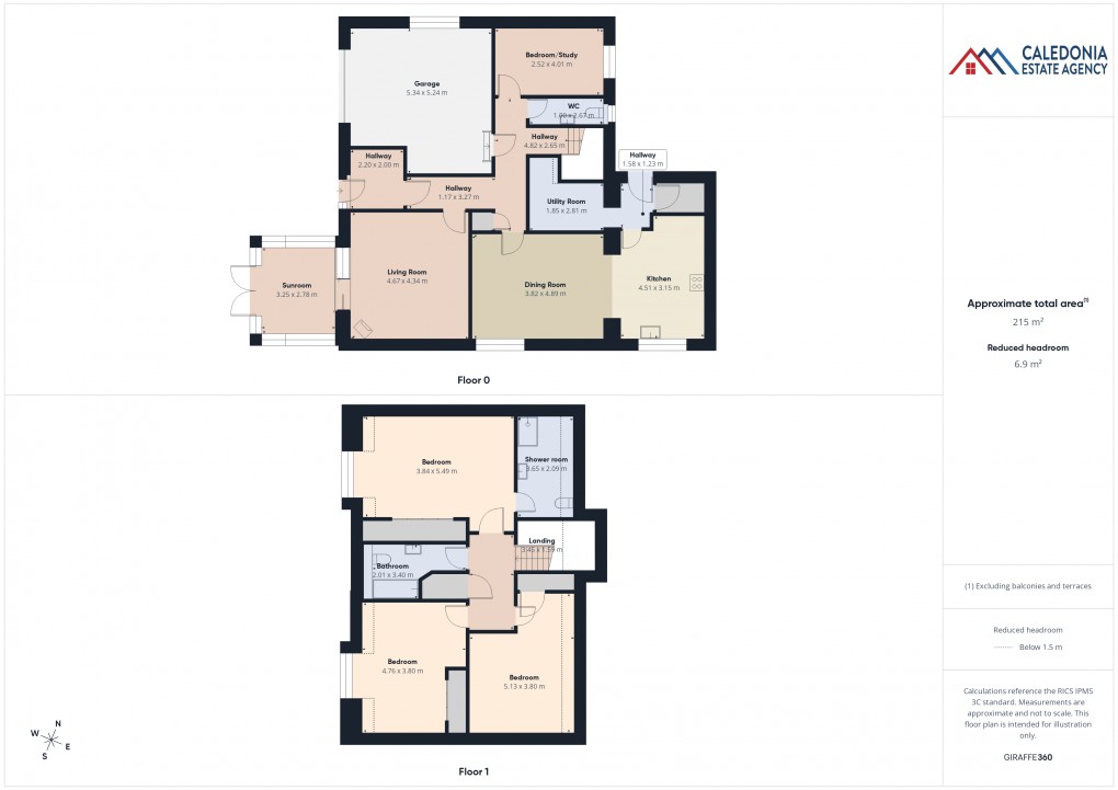 Floorplan for Cruachan, Glen Road, Newtonmore