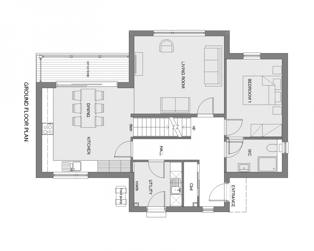 Floorplan for 4 Achantoul Court, Aviemore