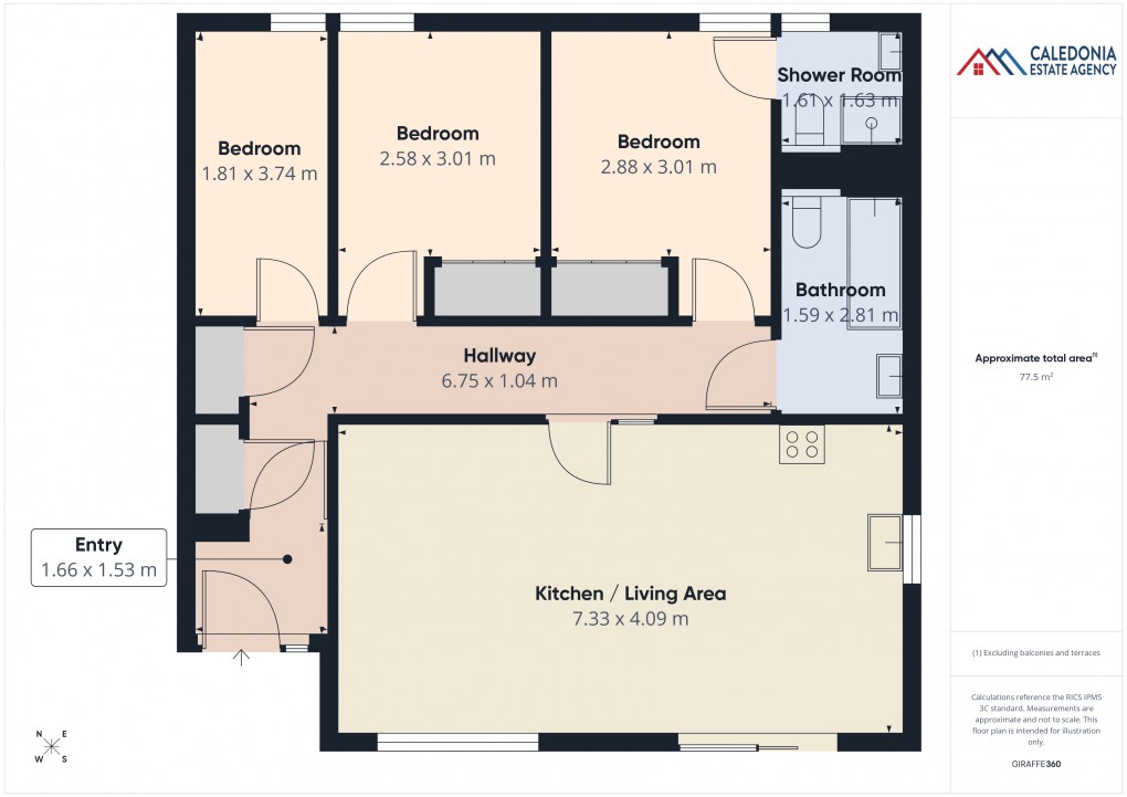 Floorplan for 18 Caledonia Place, Aviemore
