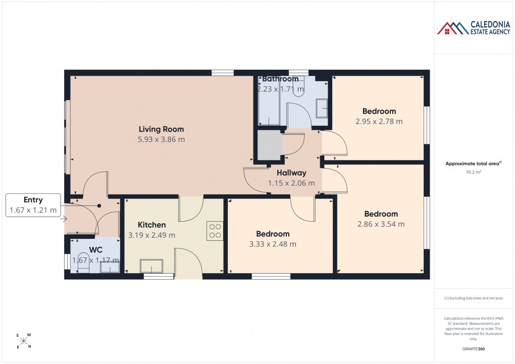 Floorplan for 11 Carn Sleamhainn, Aviemore