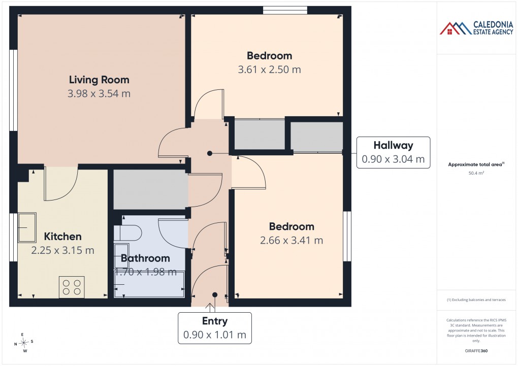 Floorplan for 5 Grampian Court, Aviemore