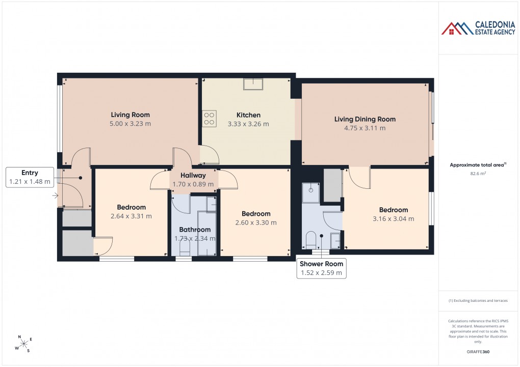 Floorplan for 6 Spey Avenue, Aviemore
