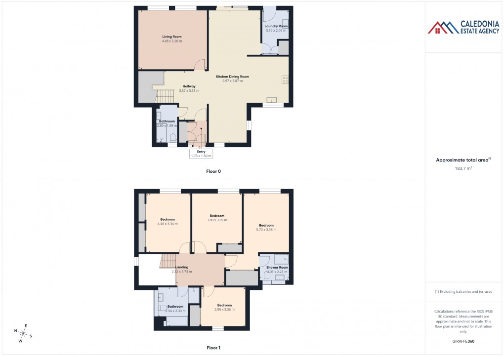 Floorplan for 20 Lairig Ghru View, Aviemore