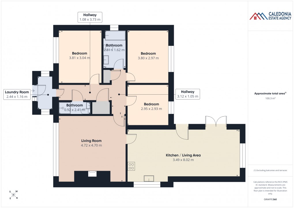 Floorplan for 3 Crannich Park, Carrbridge