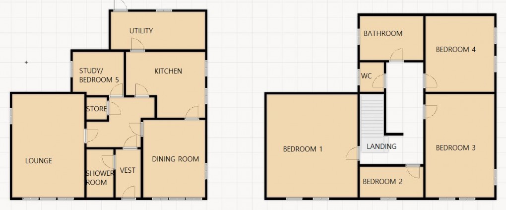 Floorplan for Briar Grove, Ardbroilach Road, Kingussie **BACK ON THE MARKET**