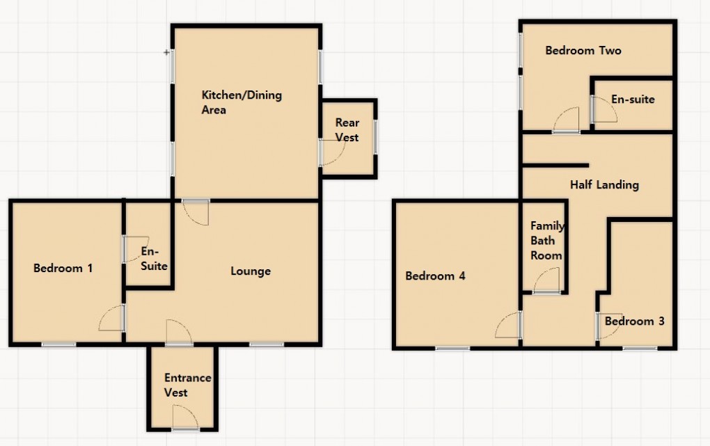 Floorplan for Ballinluig Farm House, Aviemore
